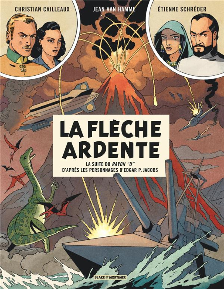 AVANT BLAKE ET MORTIMER - TOME 2 - LA FLECHE ARDENTE - VAN HAMME JEAN - BLAKE MORTIMER