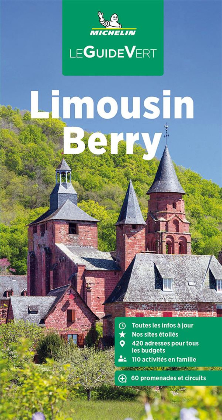 GUIDE VERT LIMOUSIN  BERRY MICHELIN - XXX - MICHELIN