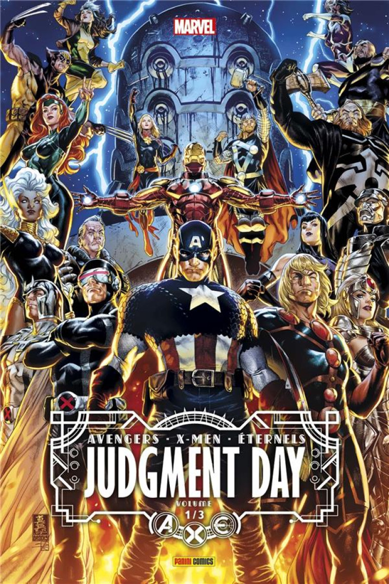 A.X.E. JUDGMENT DAY VOL. 1 - GILLEN/SCHITI/FERRY - PANINI