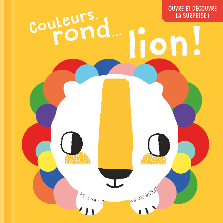 COULEURS, ROND LION ! OUVRE ET DECOUVRE LA SURPRISE ! - XXX - TAM TAM EDTS