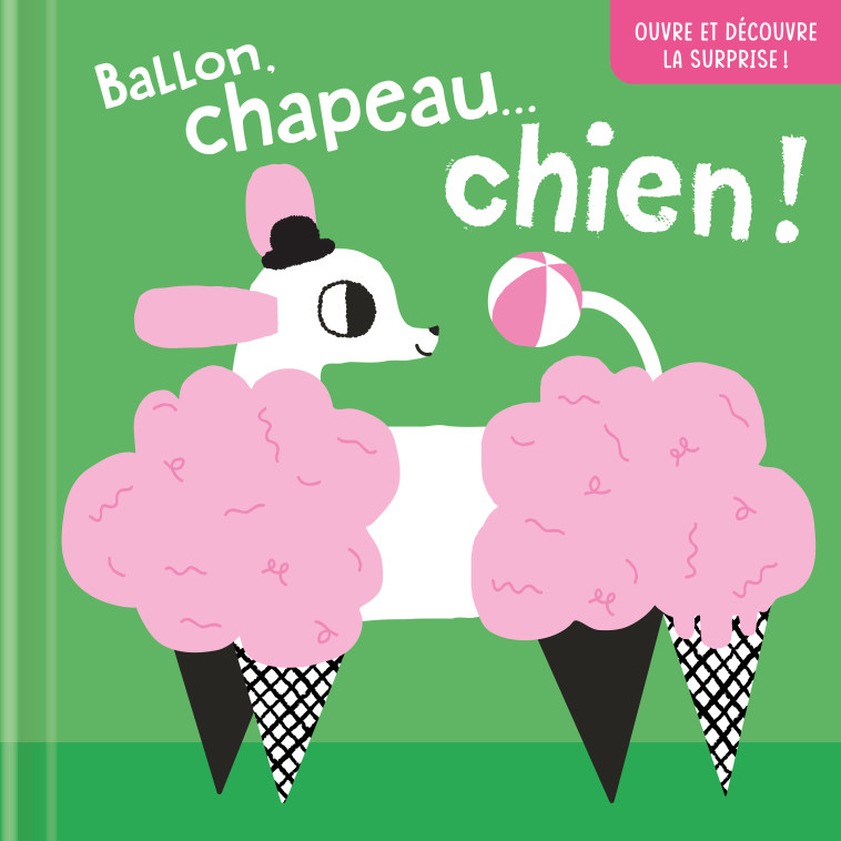 BALLON, CHAPEAU  CHIEN ! OUVRE ET DECOUVRE LA SURPRISE ! - XXX - TAM TAM EDTS