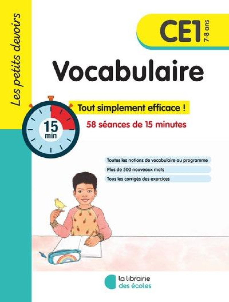 LES PETITS DEVOIRS - VOCABULAIRE CE1 - GRAVIER ALICE - ECOLES PARIS