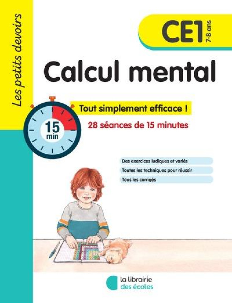 LES PETITS DEVOIRS - CALCUL MENTAL CE1 - FONTAINE/GRAVIER - ECOLES PARIS