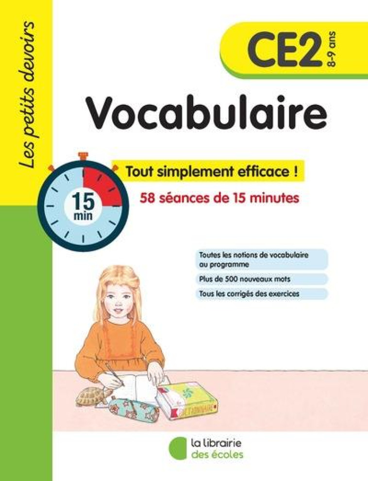 LES PETITS DEVOIRS - VOCABULAIRE CE2 - GRAVIER ALICE - ECOLES PARIS