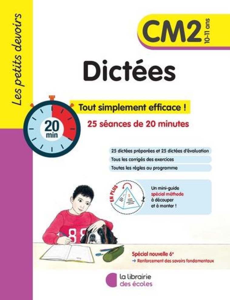 LES PETITS DEVOIRS - DICTEES CM2 - GRAVIER ALICE - ECOLES PARIS