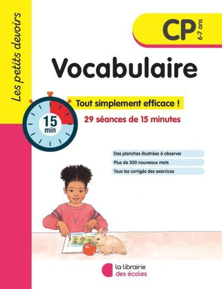 LES PETITS DEVOIRS - VOCABULAIRE CP - GRAVIER ALICE - ECOLES PARIS