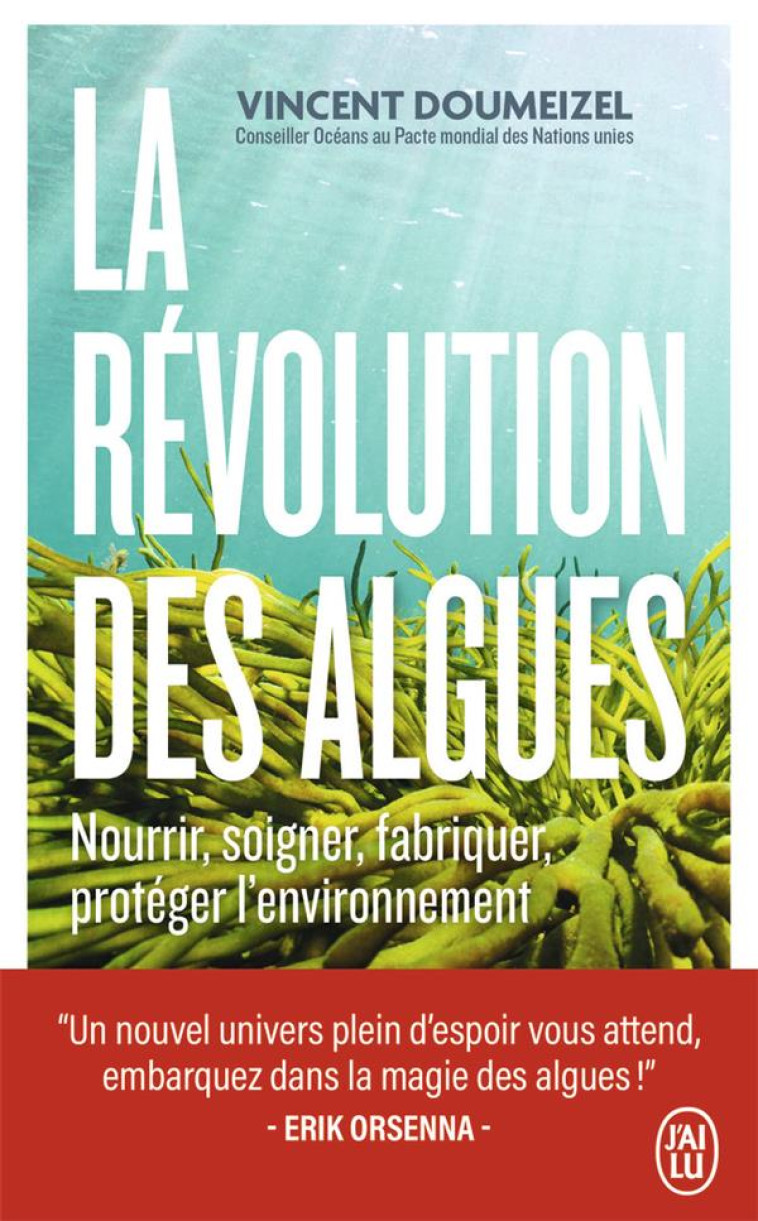 LA REVOLUTION DES ALGUES - NOURRIR, SOIGNER, FABRIQUER, PROTEGER L'ENVIRONNEMENT - DOUMEIZEL VINCENT - J'AI LU