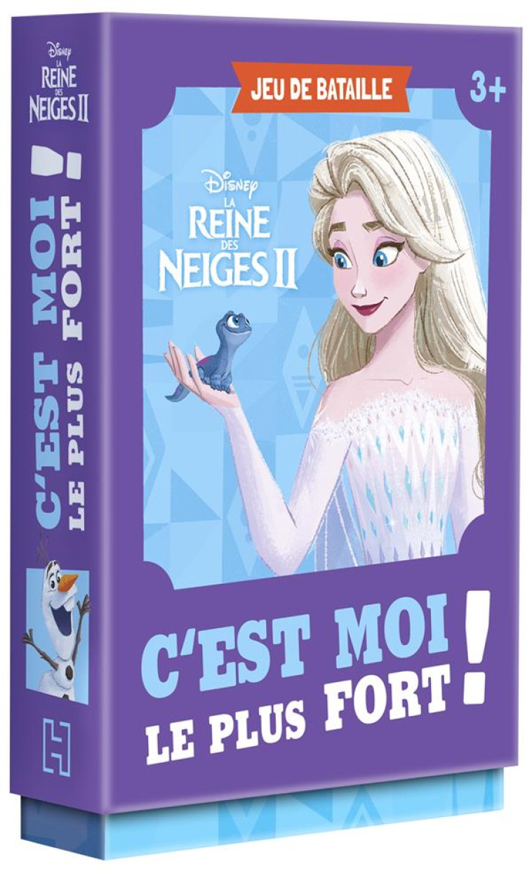 LA REINE DES NEIGES 2 - JEU DE CARTES -  C'EST MOI LE PLUS FORT ! - BATAILLE - DISNEY - COLLECTIF - NC