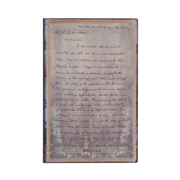 13 Mois 2024 Flexis Frederick Douglass, Lettre pour les Droits Civils  - Maxi - Jour/page - 416 p. - XXX - PAPERBLANKS