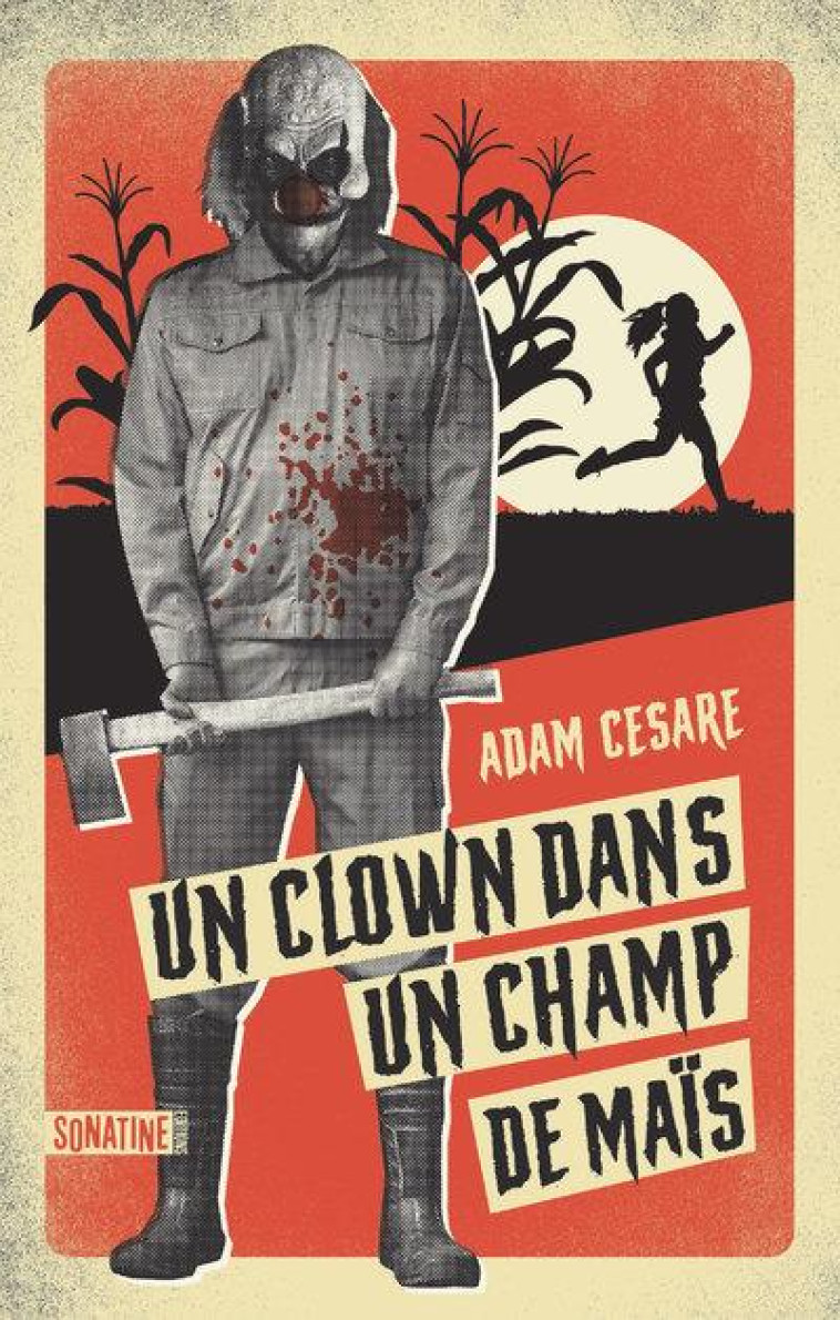 UN CLOWN DANS UN CHAMP DE MAIS - CESARE ADAM - SONATINE