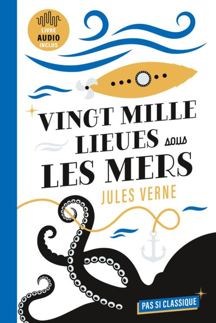 VINGT MILLE LIEUES SOUS LES MERS DE JULES VERNE - HANNEDOUCHE CEDRIC - BELIN