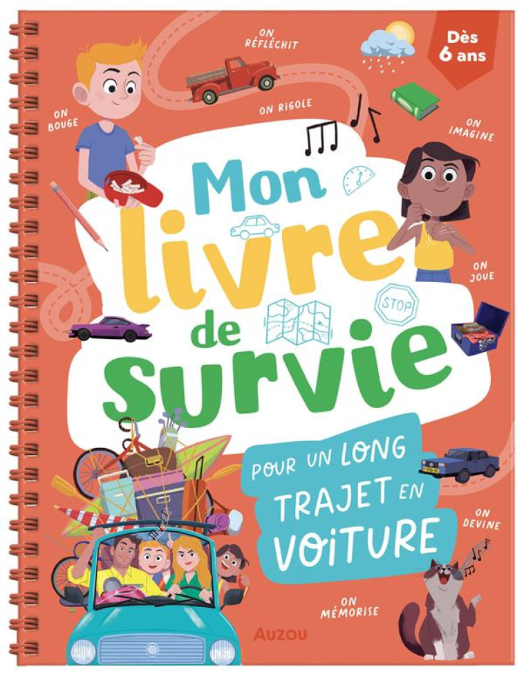 LE LIVRE DE SURVIE POUR UN LONG TRAJET EN VOITURE - PARIS/RIX - PHILIPPE AUZOU