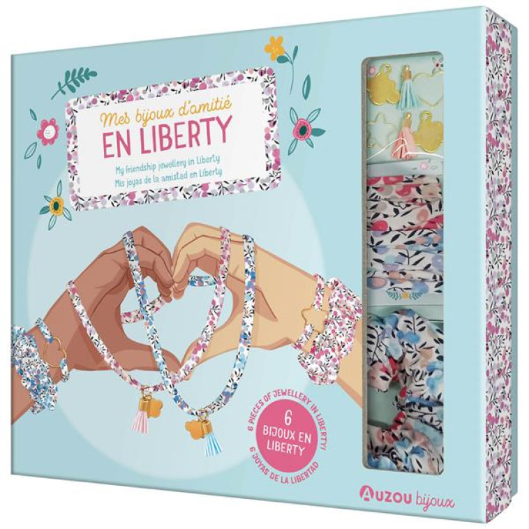 MA BOITE A BIJOUX - MES BIJOUX D'AMITIE EN LIBERTY - SHIILIA - NC