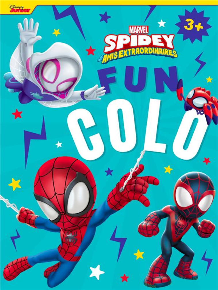 SPIDEY ET SES AMIS EXTRAORDINAIRES - FUN COLO - MARVEL - XXX - HACHETTE