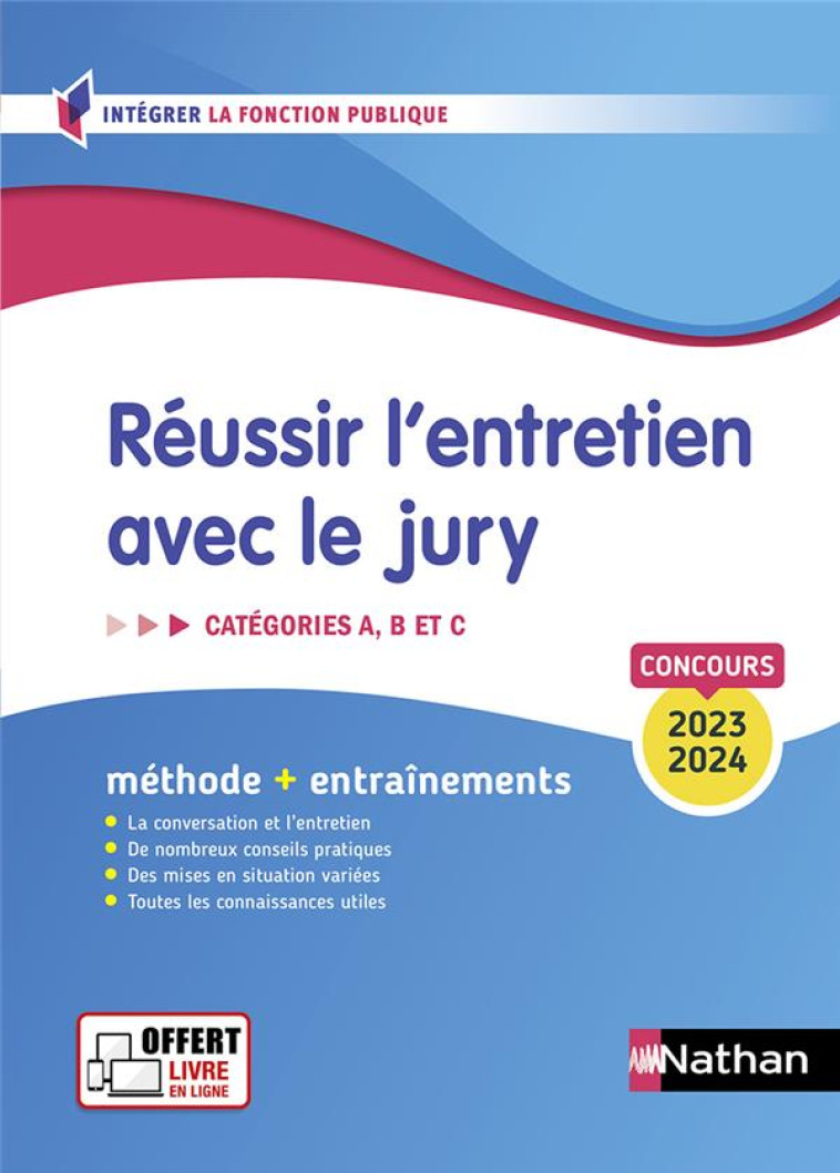 REUSSIR L'ENTRETIEN AVEC LE JURY 2023-2024 - TUCCINARDI/MUNIER - CLE INTERNAT