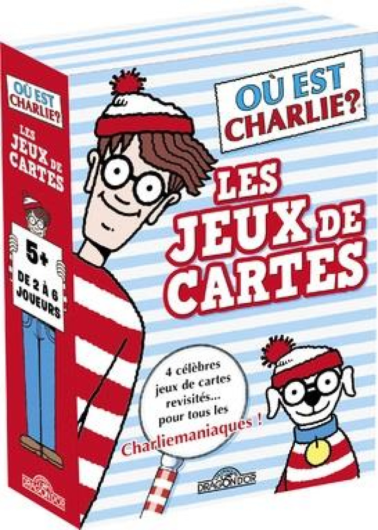 OU EST CHARLIE ? - LES JEUX DE CARTES - HANDFORD/UNIVERSAL - NC