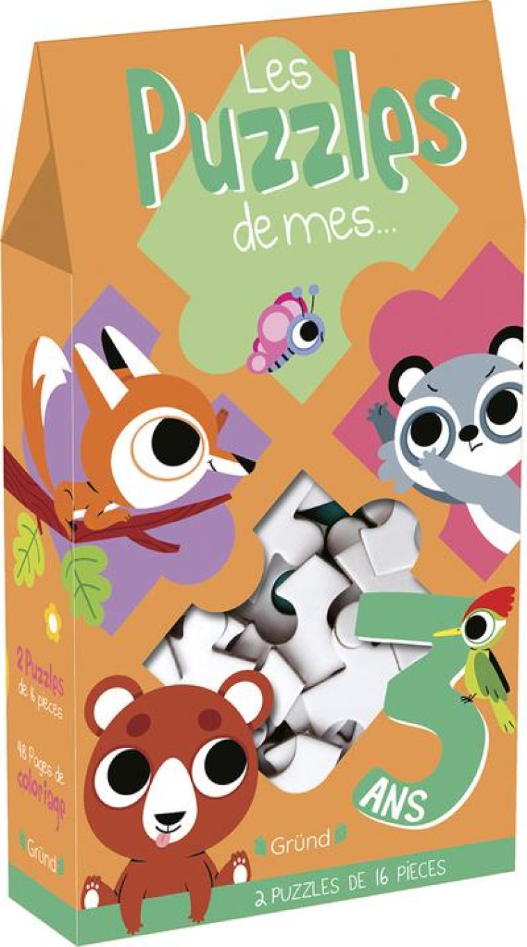 LES PUZZLES DE MES 3 ANS - SORTE MARTA - NC