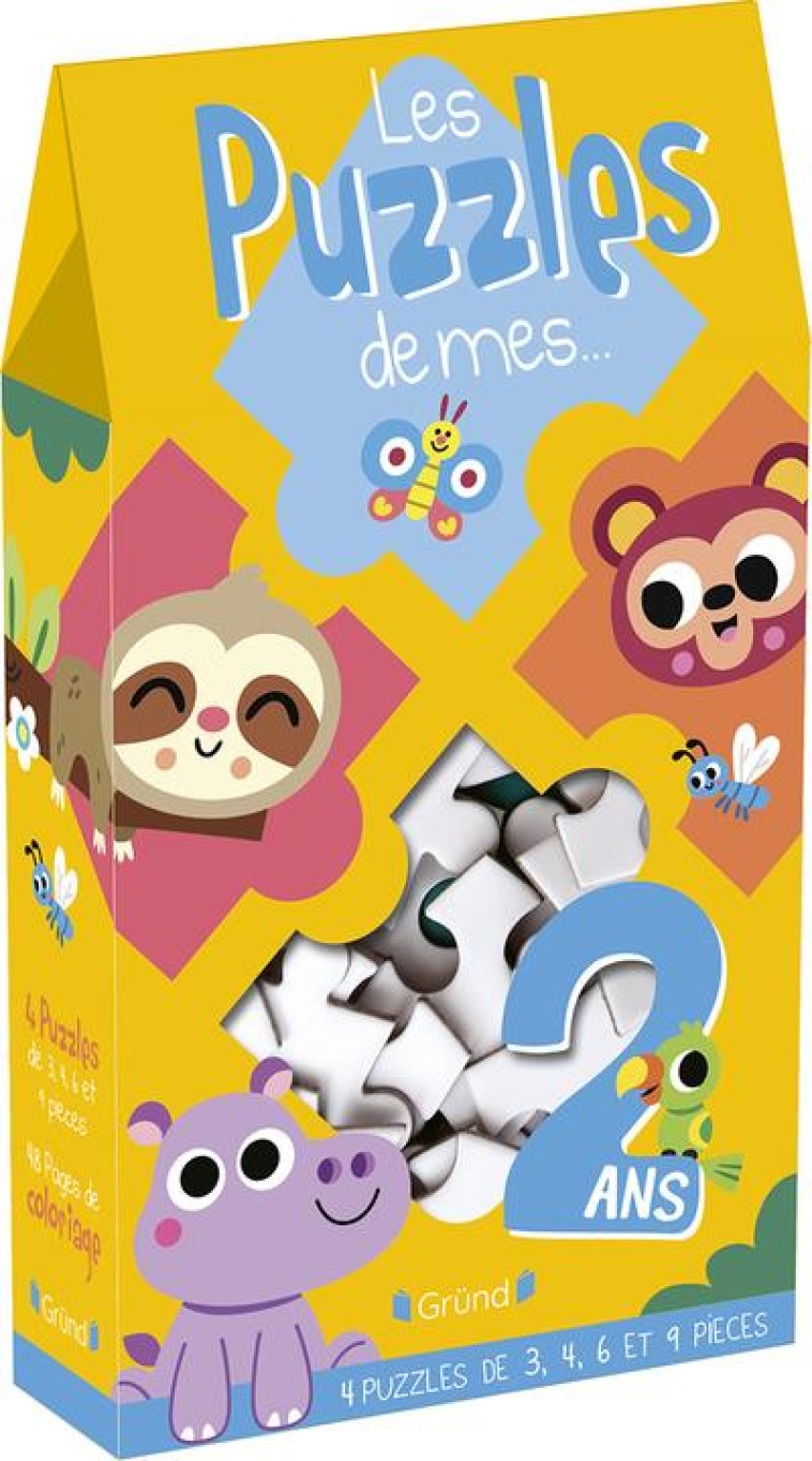 LES PUZZLES DE MES 2 ANS - AMERICO TIAGO - NC