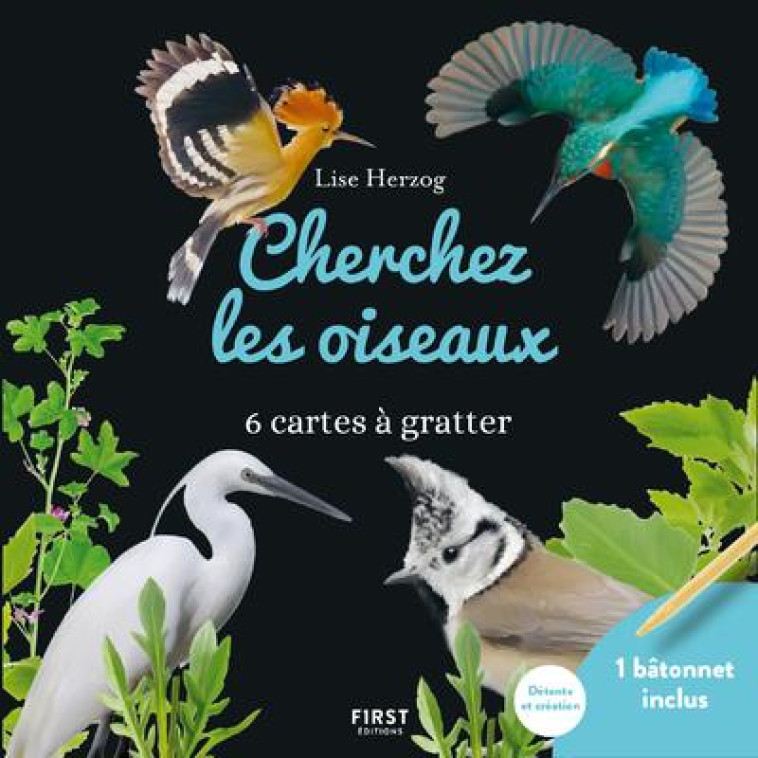 CARTES A GRATTER - CHERCHEZ LES OISEAUX - COLLECTIF - NC