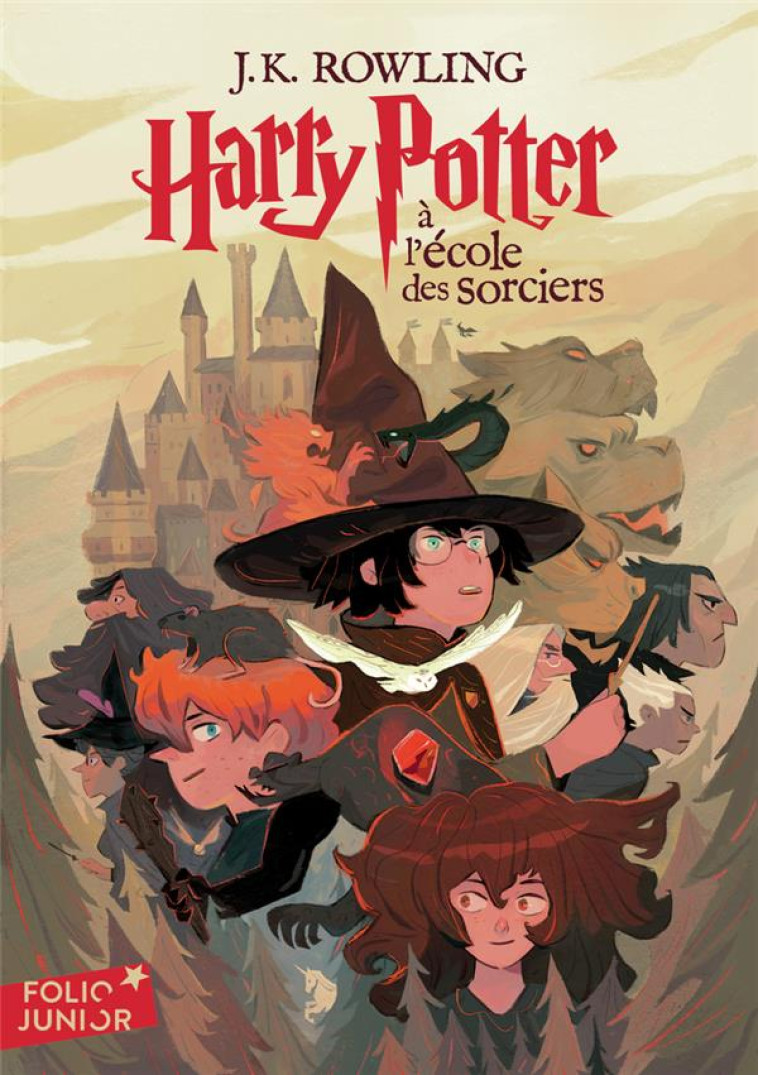 HARRY POTTER - I - HARRY POTTER A L'ECOLE DES SORCIERS - ROWLING J.K. - GALLIMARD