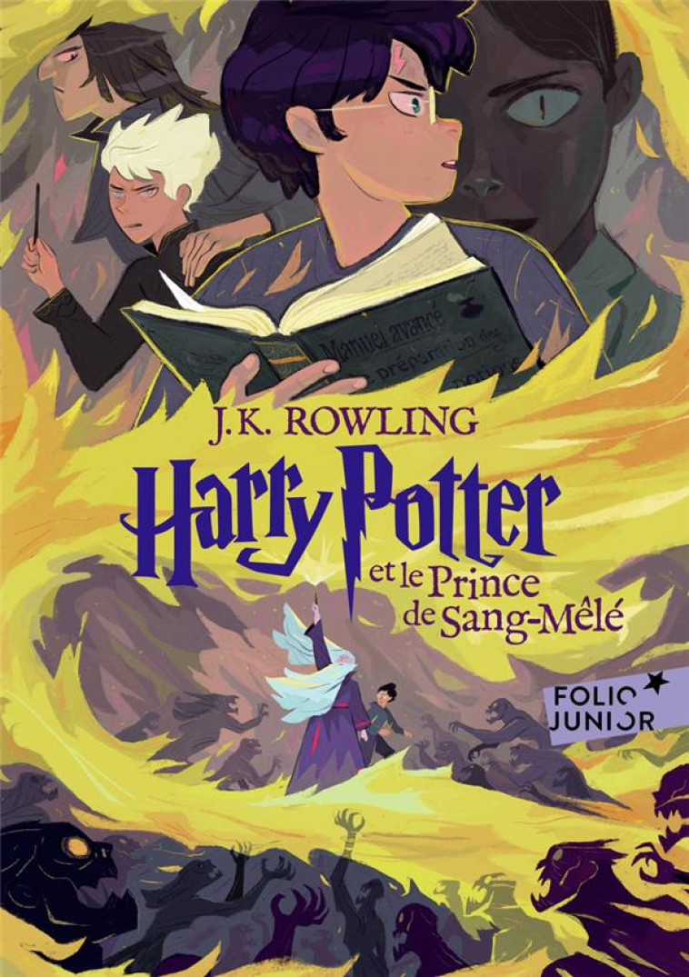 HARRY POTTER - VI - HARRY POTTER ET LE PRINCE DE SANG-MELE - ROWLING J.K. - GALLIMARD