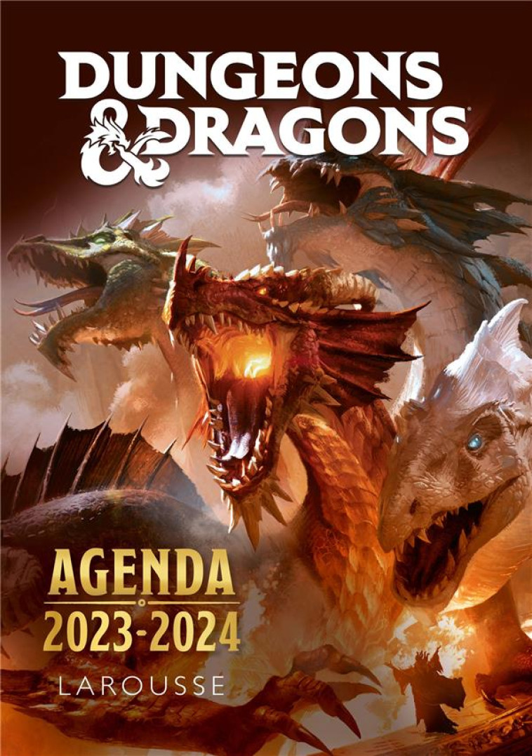 AGENDA DUNGEONS AND DRAGONS 2023-2024 - COLLECTIF - NC