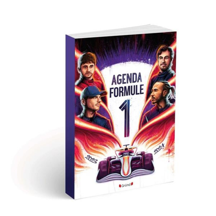 AGENDA FORMULE 1 - 2023-2024 - WARD HARRY - NC