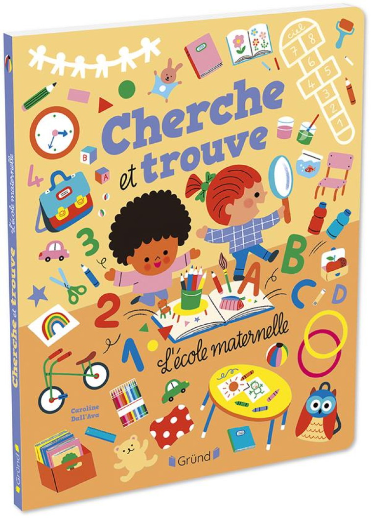 CHERCHE ET TROUVE : L'ECOLE MATERNELLE - D'ALL AVA CAROLINE - GRUND