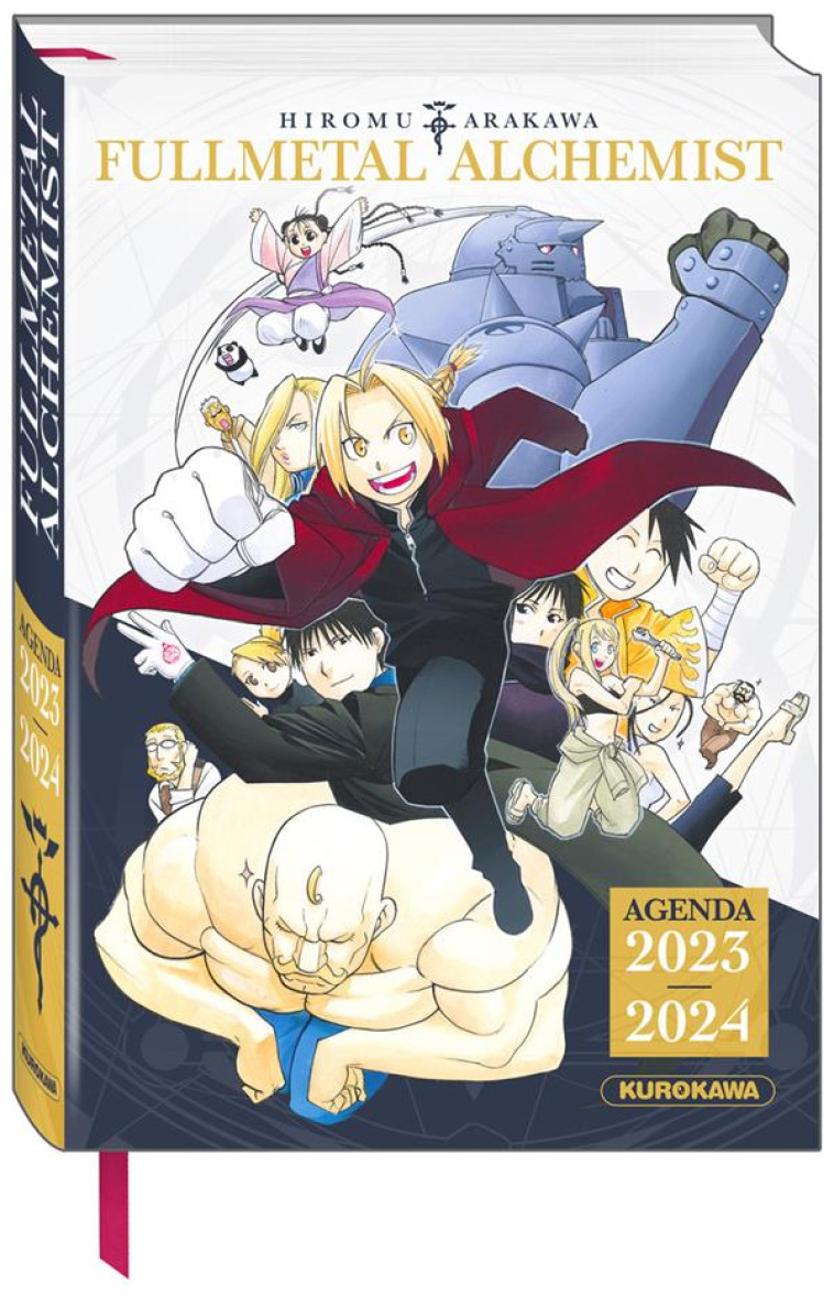 AGENDA FULLMETAL ALCHEMIST 2023-2024 - ARAKAWA HIROMU - NC