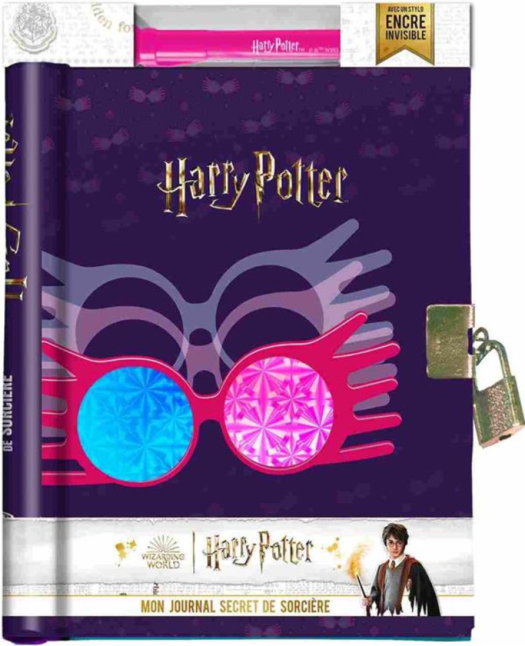 HARRY POTTER - MON JOURNAL SECRET DE SORCIERE (AVEC ENCRE INVISIBLE) - XXX - NC