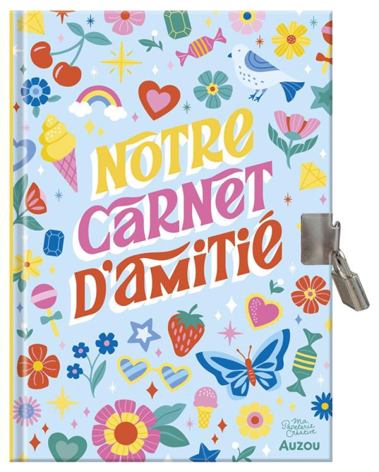 MA PAPETERIE CREATIVE - NOTRE CARNET SECRET D'AMITIE - GIFFORD CLAIRICE - NC