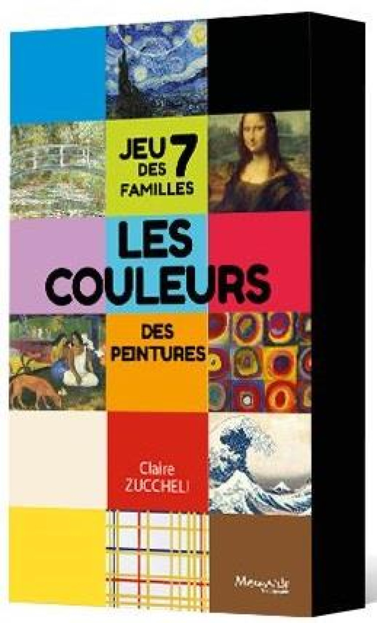 JEU DES 7 FAMILLES LES COULEURS DES PEINTURES - ZUCHELLI-ROMER C. - MARMAILLE CIE