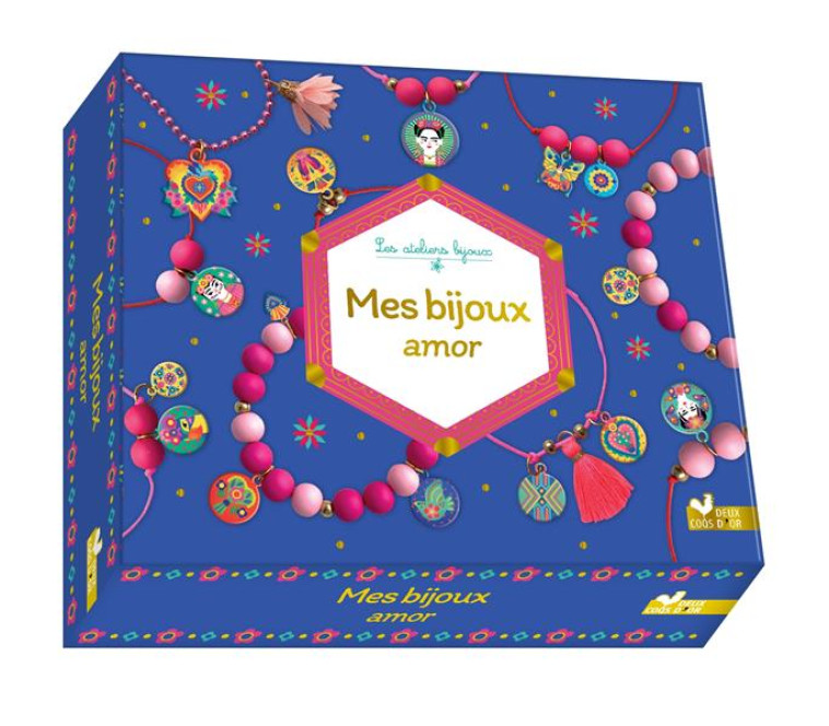 MES BIJOUX AMOR - COFFRET AVEC ACCESSOIRES - SILEO CINZIA - HACHETTE