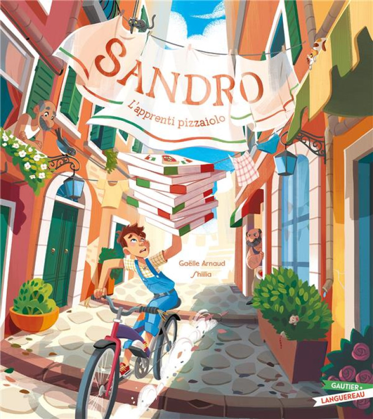 SANDRO - L'APPRENTI PIZZAIOLO - ARNAUD/SHIILIA - HACHETTE