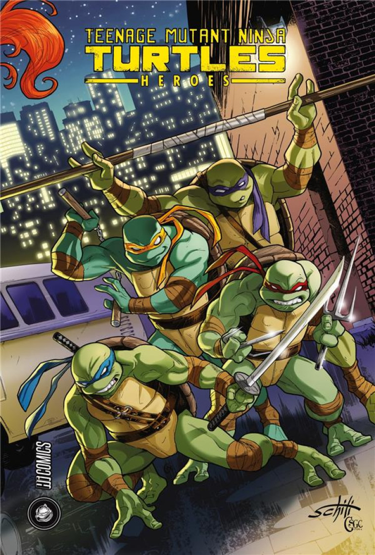 LES TORTUES NINJA - TMNT MICRO-SERIE : HEROES - WALTZ/LYNCH - HI COMICS