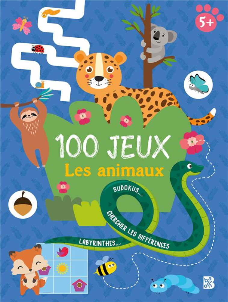 100 JEUX - 5+ LES ANIMAUX - XXX - NC