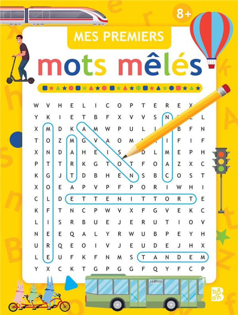 JEUX DE GENIE - MOTS MELES 8+ - XXX - NC