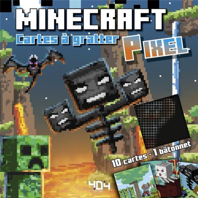 MINECRAFT - MES CARTES A GRATTER PIXEL - SAPUPPO DANIELE - NC