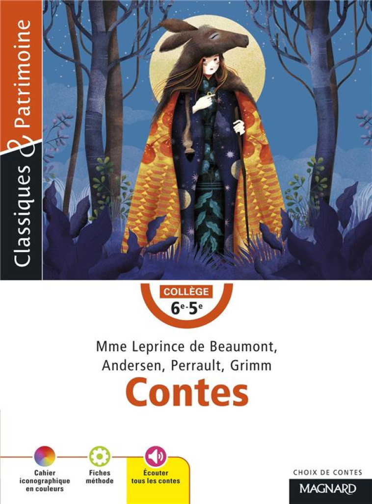 CONTES MME LEPRINCE DE BEAUMONT, ANDERSEN, PERRAULT, GRIMM,  - CLASSIQUES ET PATRIMOINE - PERRAULT/YAO/GRIMM - MAGNARD