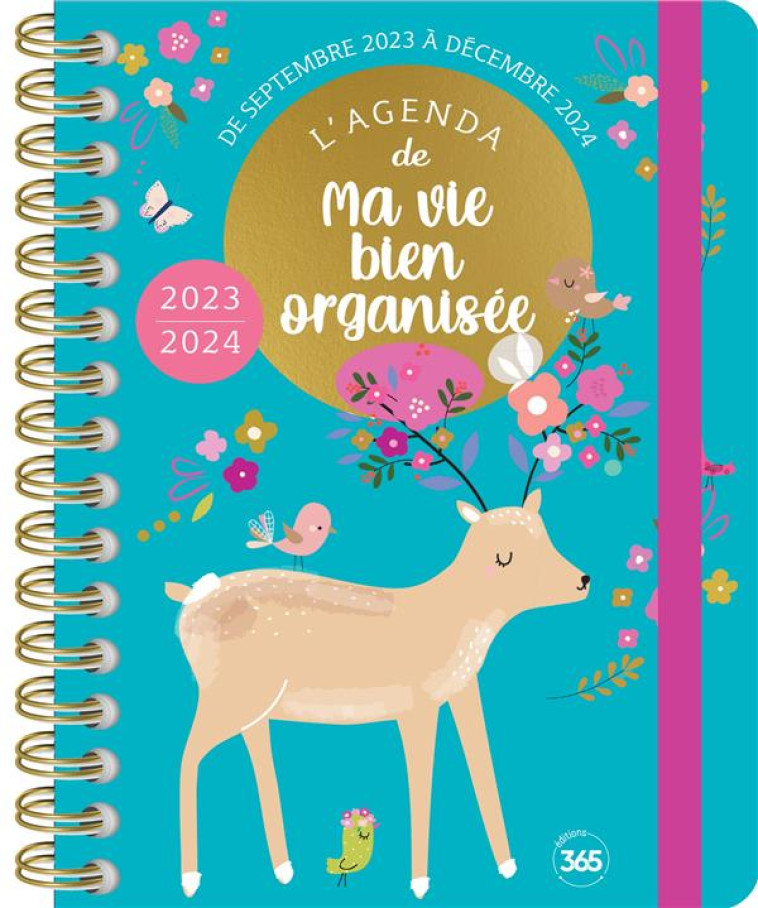 L AGENDA DE MA VIE BIEN ORGANISEE 2024, 16 MOIS - SIX YOLANDE - NC