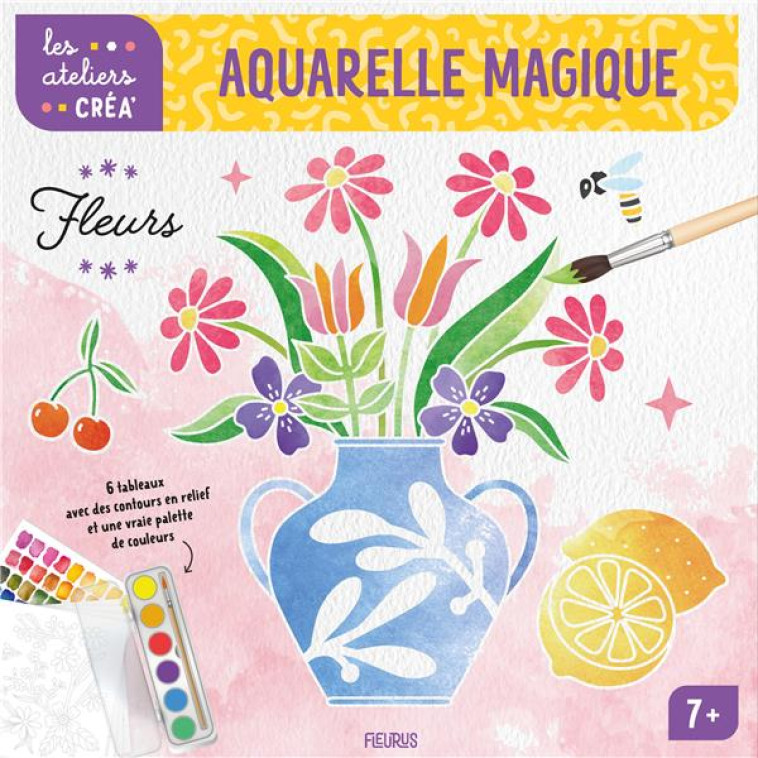 AQUARELLE MAGIQUE. FLEURS - LIMISTIC - NC