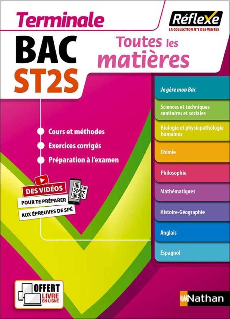 SCIENCES ET TECHNOLOGIES DE LA SANTE ET DU SOCIAL 1ERE ST2S (TOUTES MATIERES REFLEXE N 27) 2023 - LIOUBCHANSKY/BUSNEL - NC