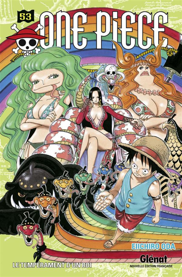 ONE PIECE - EDITION ORIGINALE - TOME 53 - LE TEMPERAMENT D'UN ROI - ODA EIICHIRO - Glénat