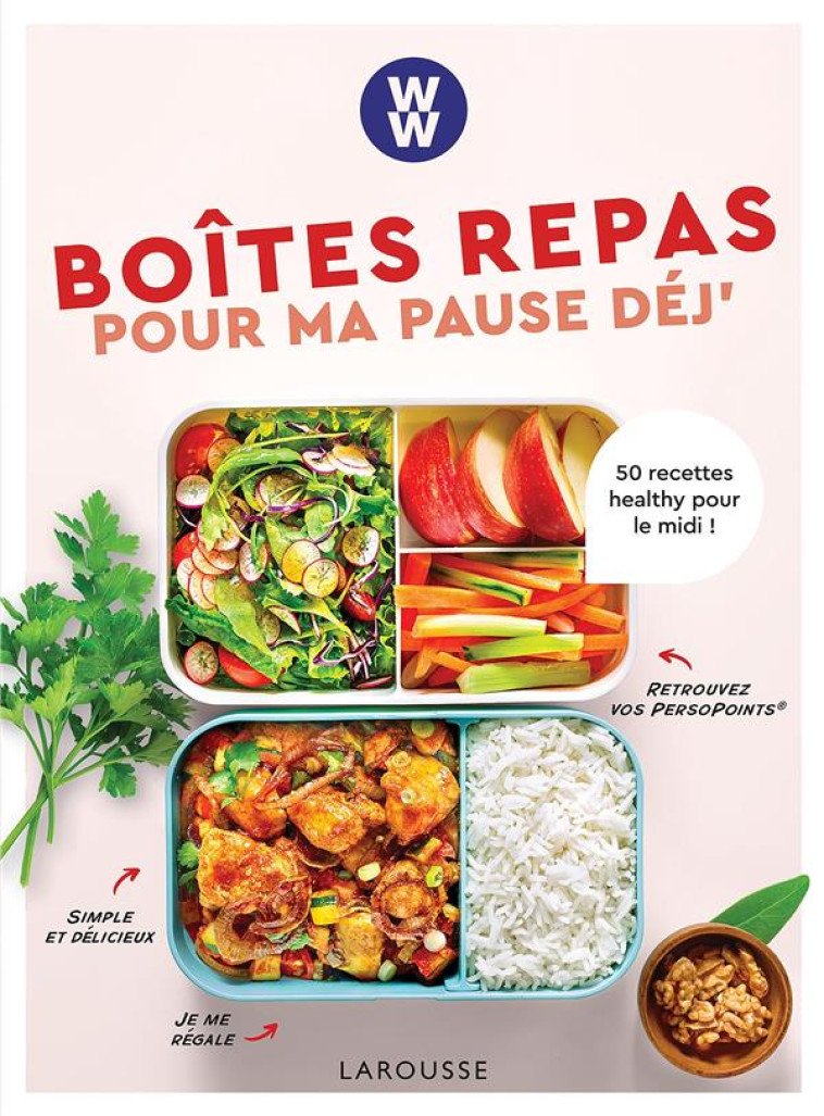 WW : BOITES REPAS POUR MA PAUSE DEJ' - COLLECTIF - LAROUSSE