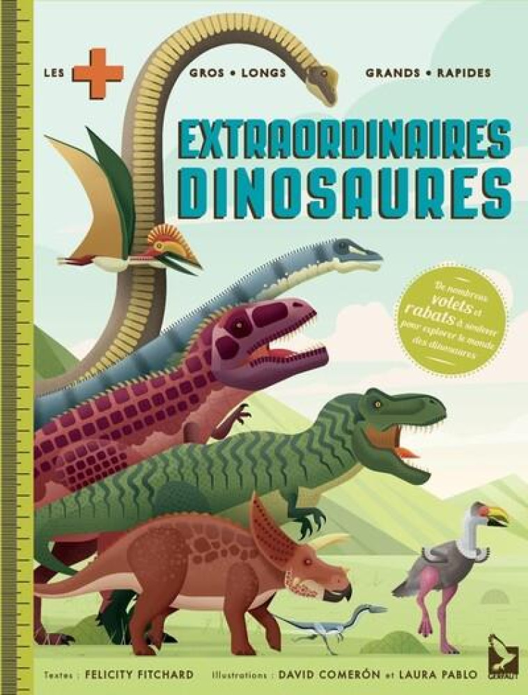 EXTRAORDINAIRES DINOSAURES - FITCHARD/COMERON - GERFAUT