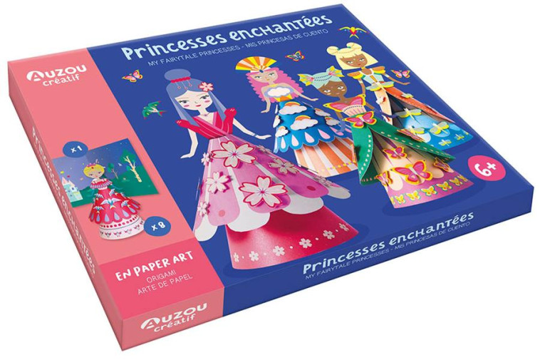 MON COFFRET D'ARTISTE - PRINCESSES ENCHANTEES EN PAPER ART - LE NEILLON GAEL - NC