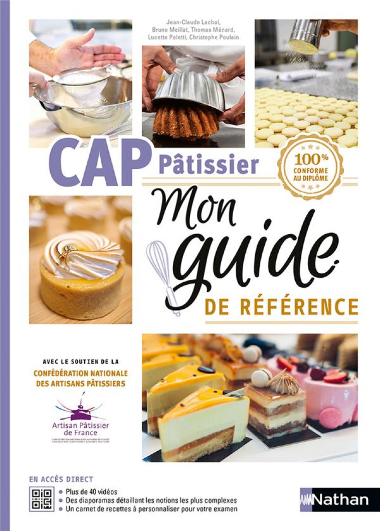 CAP PATISSIER 1/2 GUIDE DE REFERENCE - 2022 - LACHAL/MEILLAT - CLE INTERNAT