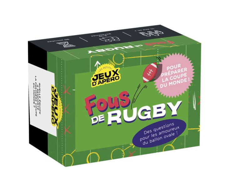 FOUS DE RUGBY - JEU D'APERO - 2E ED - TIFFON JEAN - NC