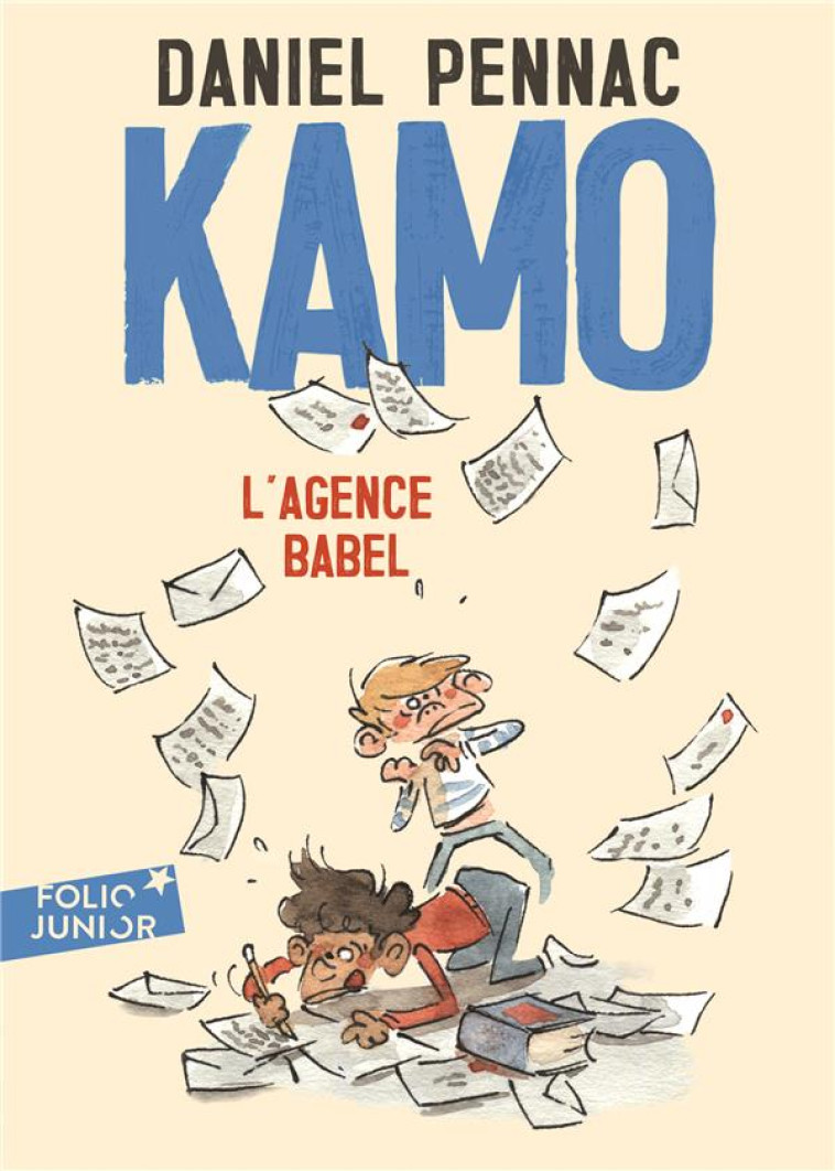 UNE AVENTURE DE KAMO - T03 - KAMO. L'AGENCE BABEL - PENNAC/RENNER - GALLIMARD