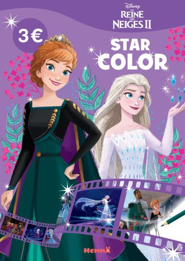 DISNEY LA REINE DES NEIGES 2 - STAR COLOR - COLLECTIF - HEMMA